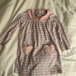 Little English Striped Dress